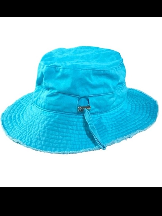 Jacquemus Unisex Artichaut Bucket Hat Turquoise One Size Frayed Expedition main image 13